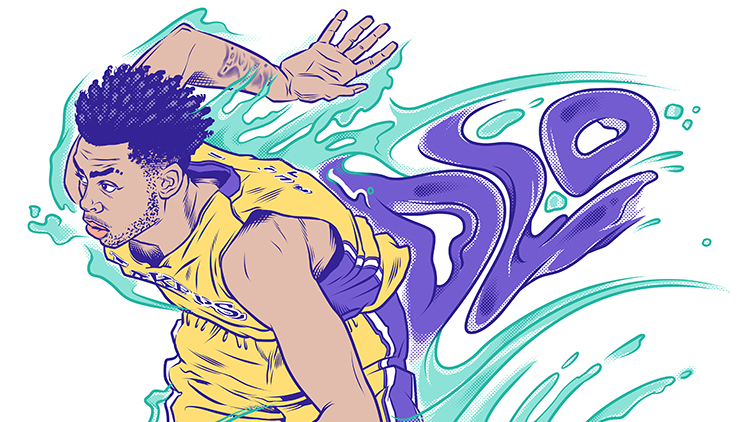 D'Angelo Russell 'DLoading...Step by Step' Animation