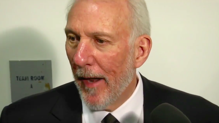 Gregg Popovich Delivers a Perfect Joke After Blowout Loss