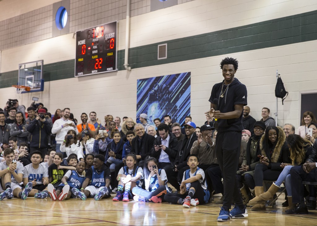 Andrew Wiggins and adidas Give Back to The 6ix