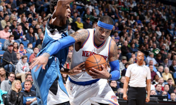Carmelo Anthony, Knicks Snap Seven Game Losing Streak