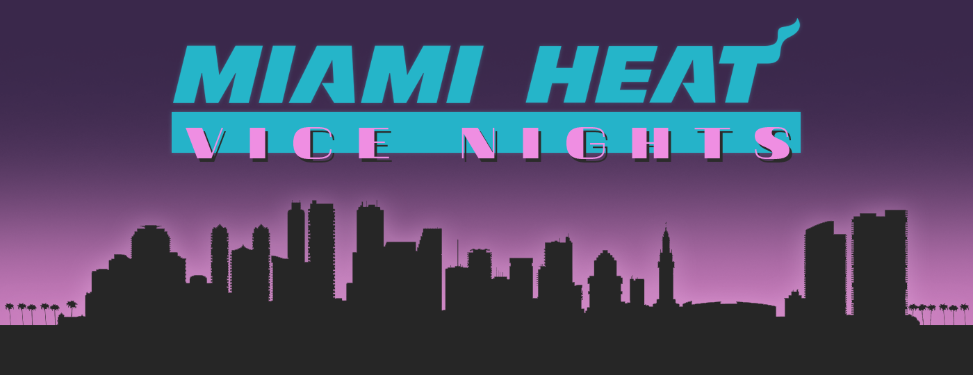 Miami Heat Vice Nights Alternate Design Concept