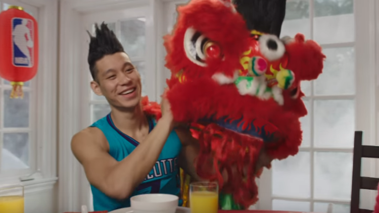 James Harden, Jeremy Lin and Stephen Curry Chinese New Years Commercial