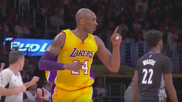 Kobe Bryant Scores Season-High 38, Lakers End Losing Skid