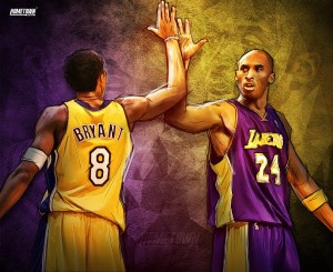 Young Kobe Bryant x Veteran Kobe Bryant