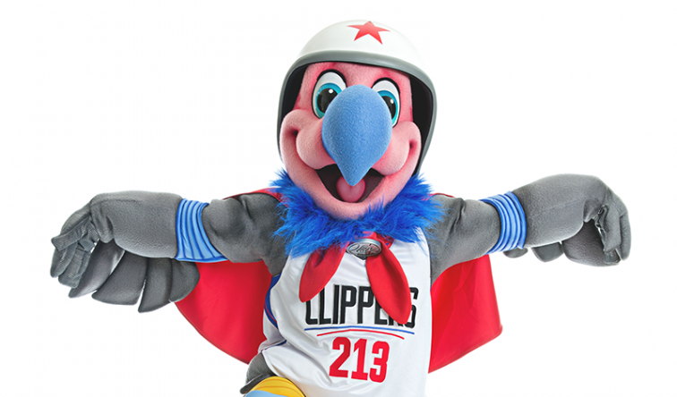 Clippers Unveil Mascot, Chuck the Condor
