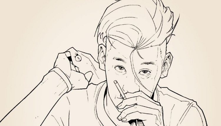 Jeremy Lin Rebel Sketch