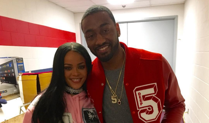 John Wall Gave Rihanna His Wizards Jersey