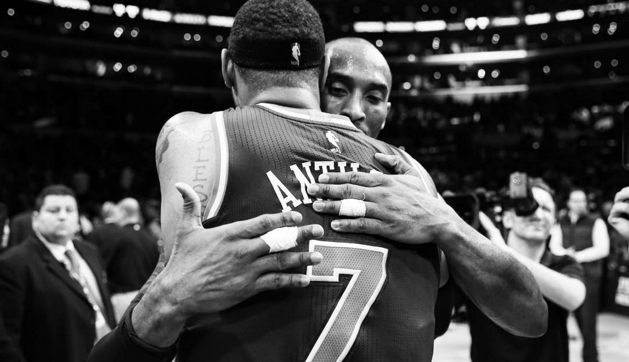 Kobe Bryant Battles Carmelo Anthony For Last Time