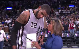 LaMarcus Aldridge Leads, Spurs Remain Undefeated at Home