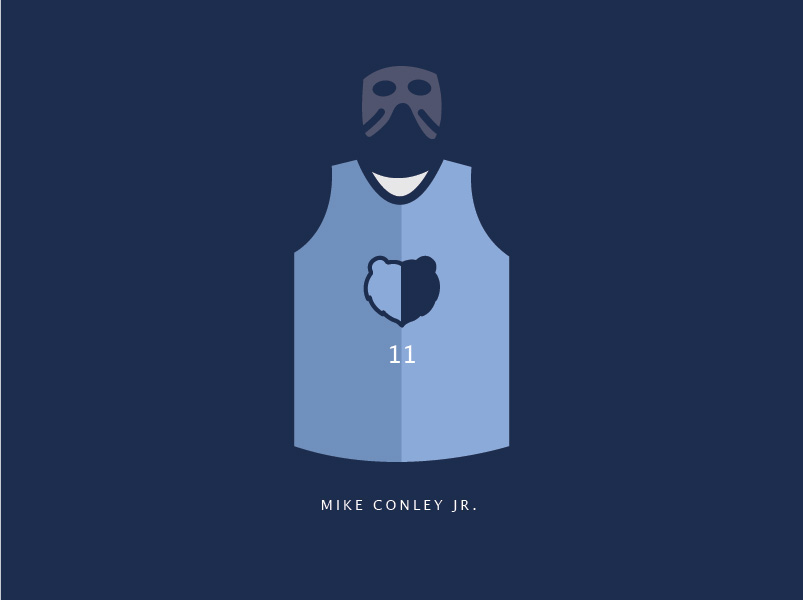 Recognizable NBA Players Illustrated Series