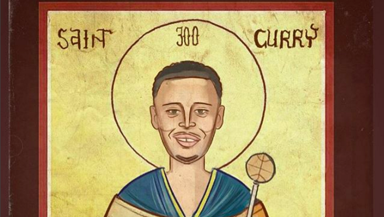 Saint Stephen Curry 300 Illustration