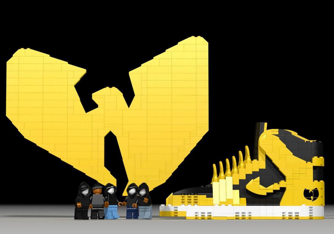 Wu-Tang x Nike Dunk Hi Lego Replica