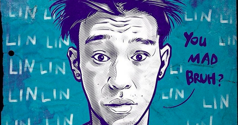 Jeremy Lin 'You Mad Bruh' Illustration