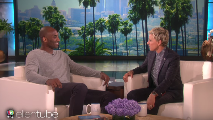 Kobe Bryant Talks With Ellen About Retirement Life