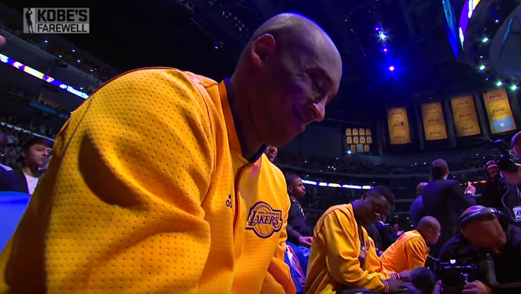 Magic Johnson, NBA Stars Salute Kobe Bryant Before Final Game