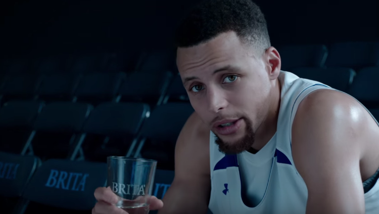 Stephen Curry Drink Amazing Brita Commercial