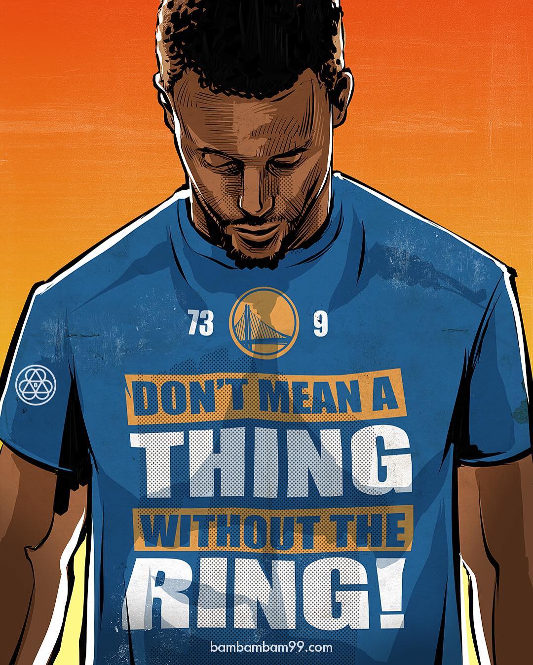 Stephen Curry 'Don't Mean a Thing' Illustration' Illustration