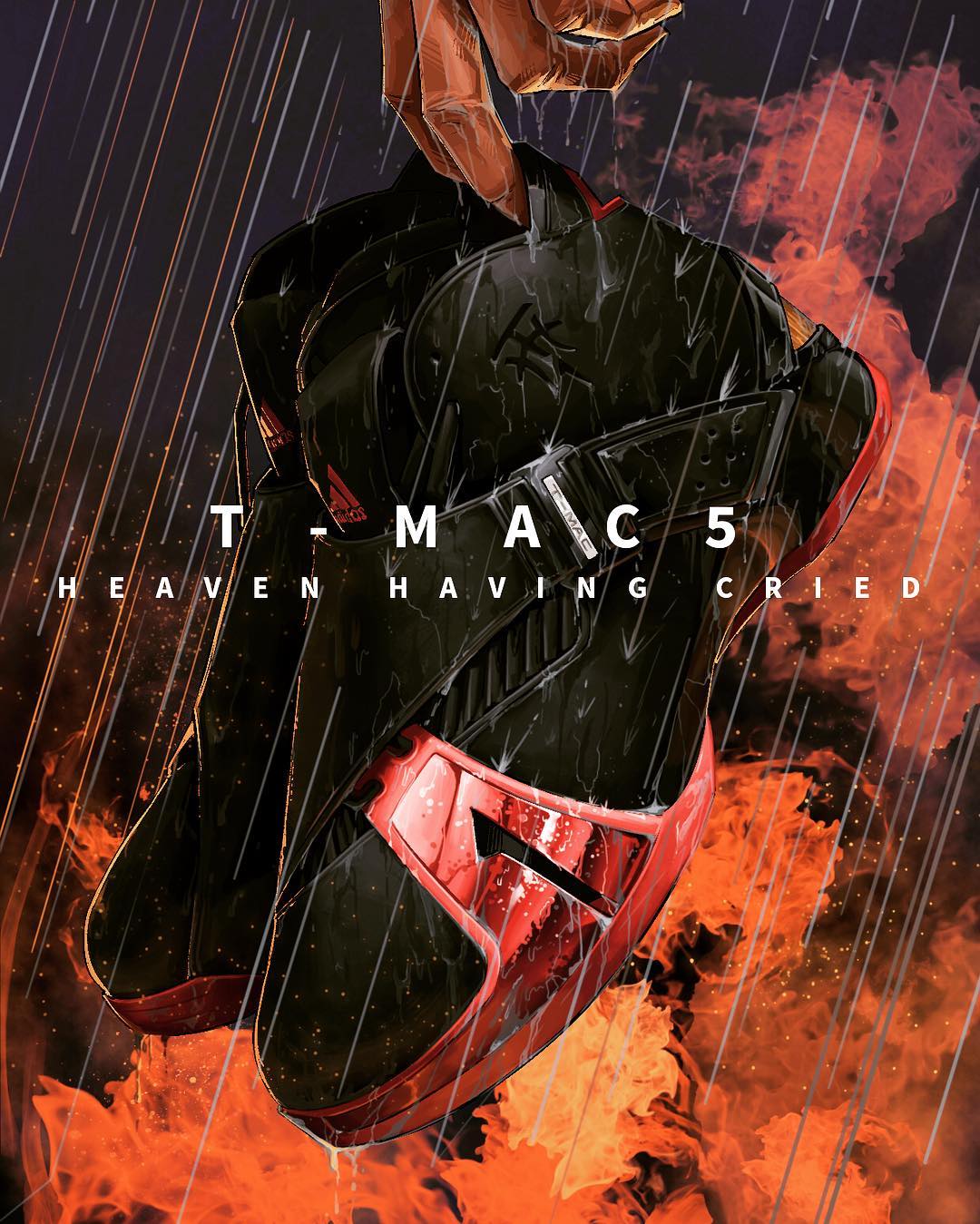 Tracy McGray T-Mac 5 Heaven Cried Illustration