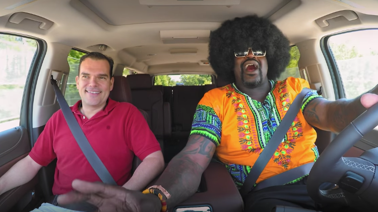Shaquille O'Neal Goes Undercover with Lyft