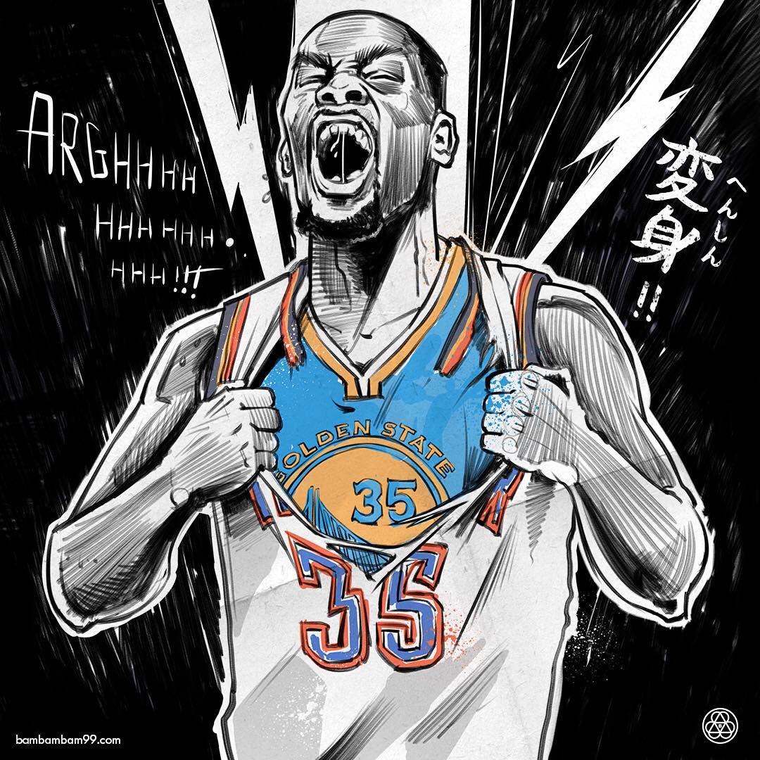 Kevin Durant The Reveal Illustration