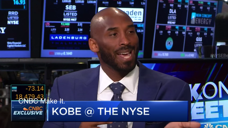 Kobe Bryant Discusses His Venture Capital Fund