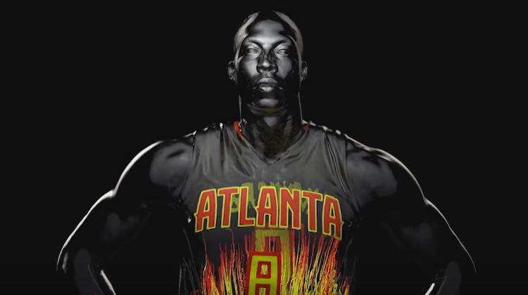 Hawks Debut Awesome 3D Court Projection Intros