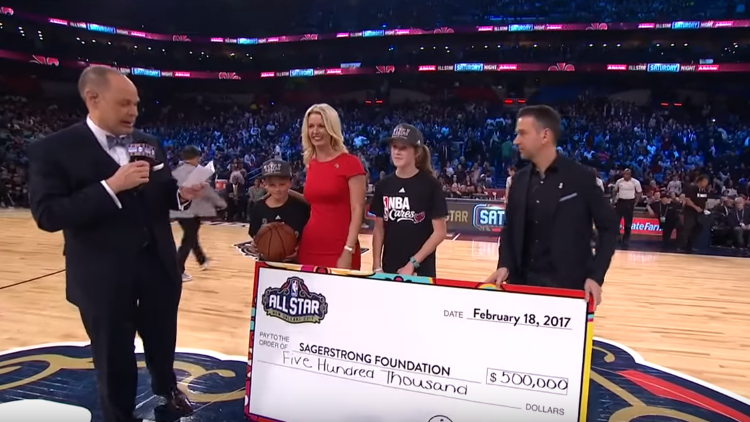 Celebrities and Players Raise $500K In Sager Shootout