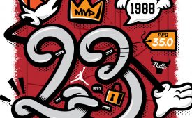 Michael Jordan AJ3 Celebration Illustration