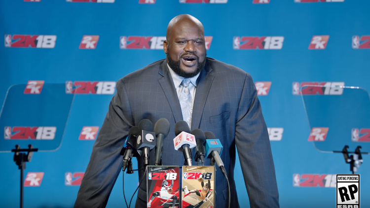 NBA 2K18 Cover Will Feature Shaquille O'Neal