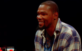 Kevin Durant Does Hot Ones